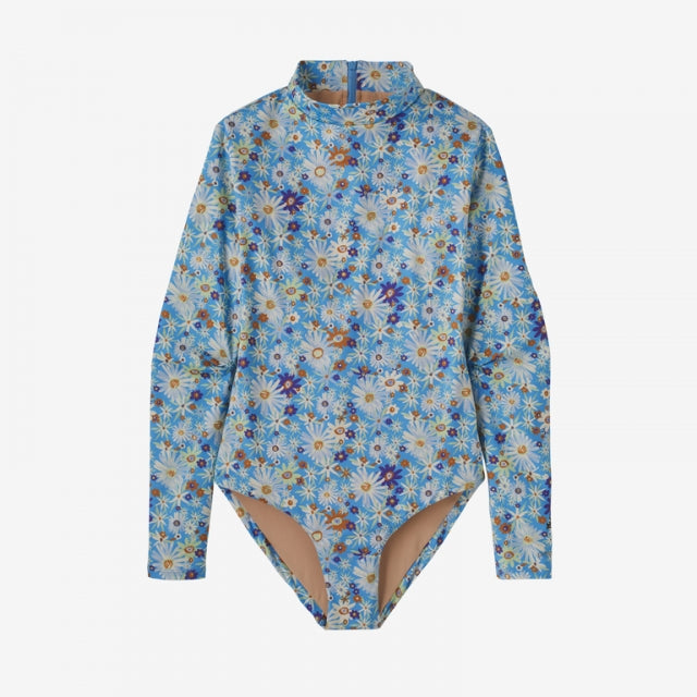Women's Long-Sleeved Swell Seeker One-Piece Swimsuit