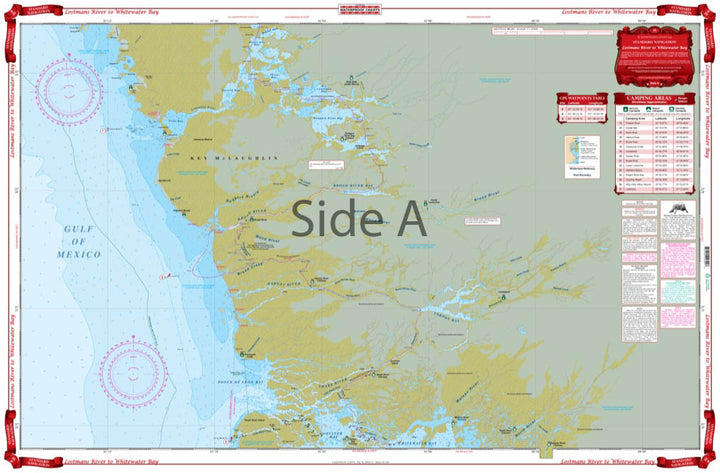 Waterproof Charts - Standard Navigation Chart - Lostmans River to Whitewater Bay #39