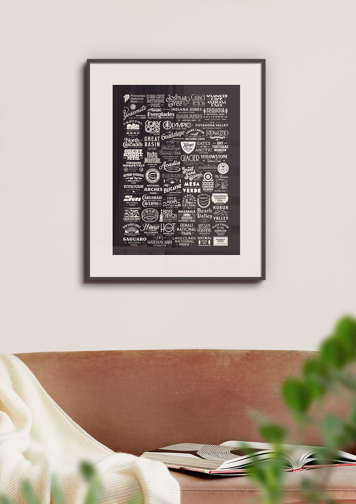 National Park Type Poster