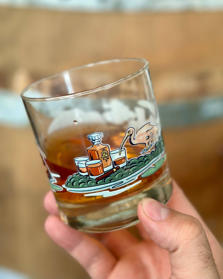 Freehand Goods - Whiskey River Rocks Glass