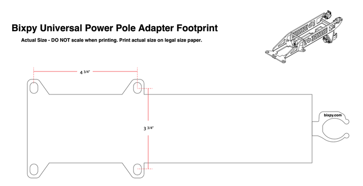 Power Pole Plate