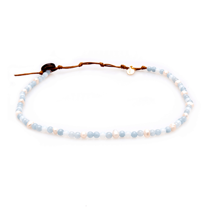 Choker/Double Wrap 4mm Healing Necklace
