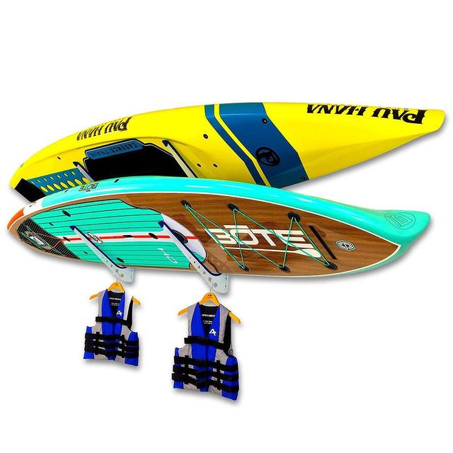 Adjustable SUP Wall Rack | 2 Paddleboard Storage
