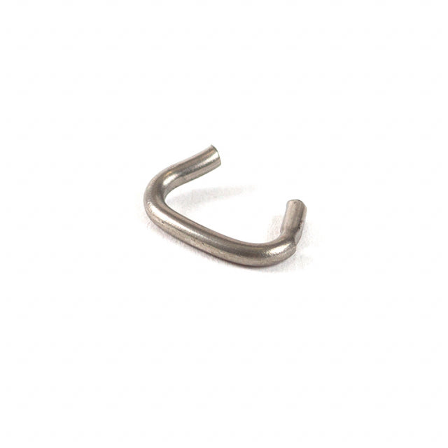 Hog Ring 3/8" S/S, BLUNT, 15 G
