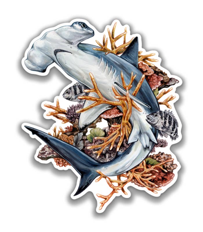 Freehand Goods - Hammerhead Sticker