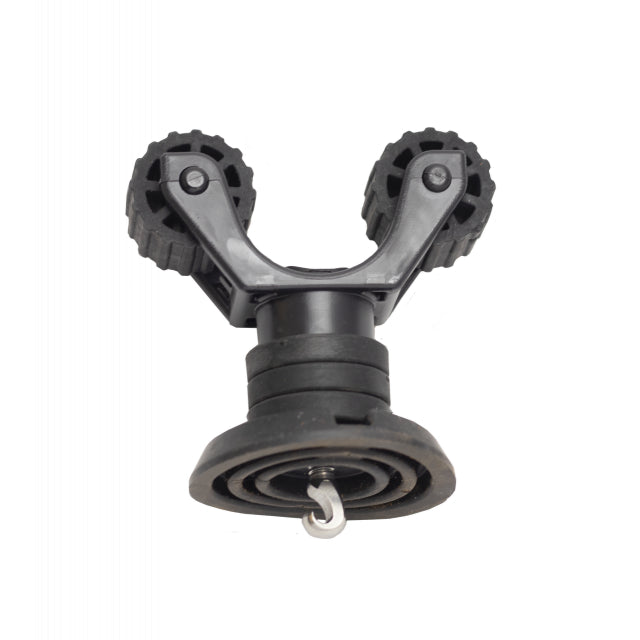 Paddle Holder, Leash Plug Adapter Mount with Rubber Base