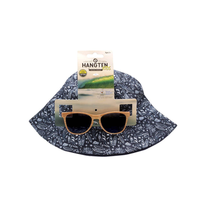 Hangten Kids: Kids Sunglasses with Hat Combo Set