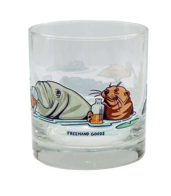 Freehand Goods - Whiskey River Rocks Glass