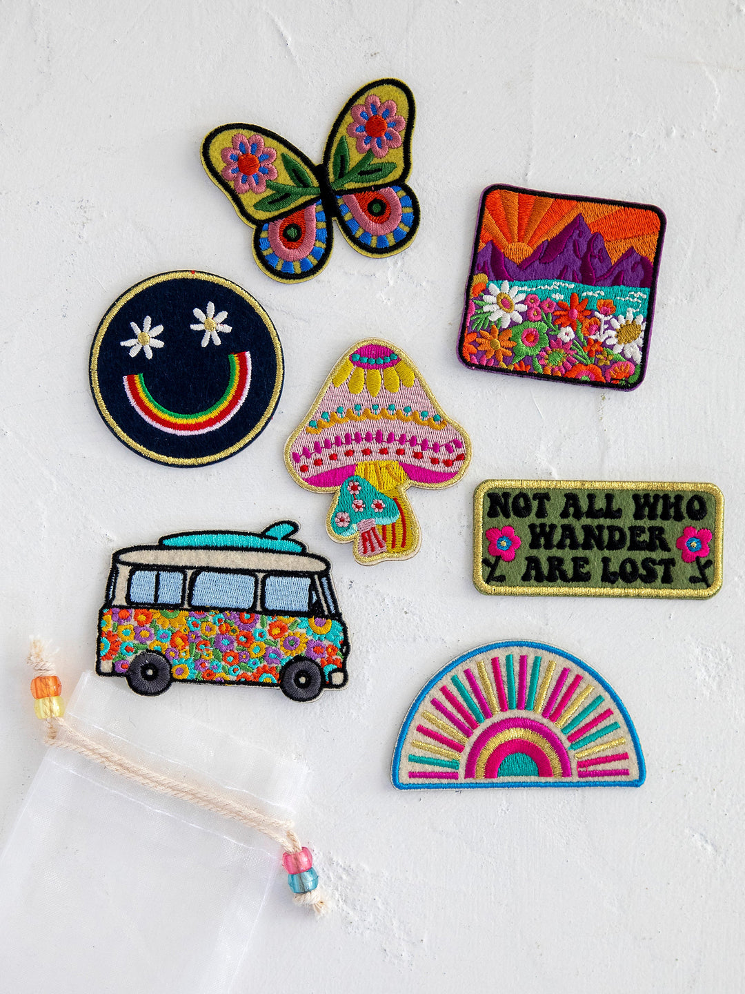 Re-stickable Patches: Set of Seven