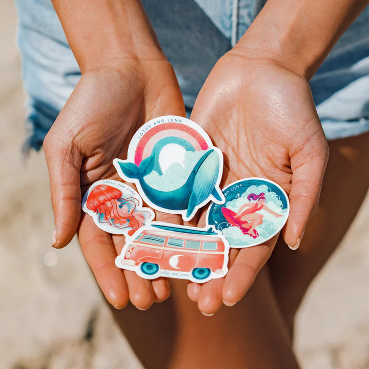Lotus and Luna Stickers, assorted