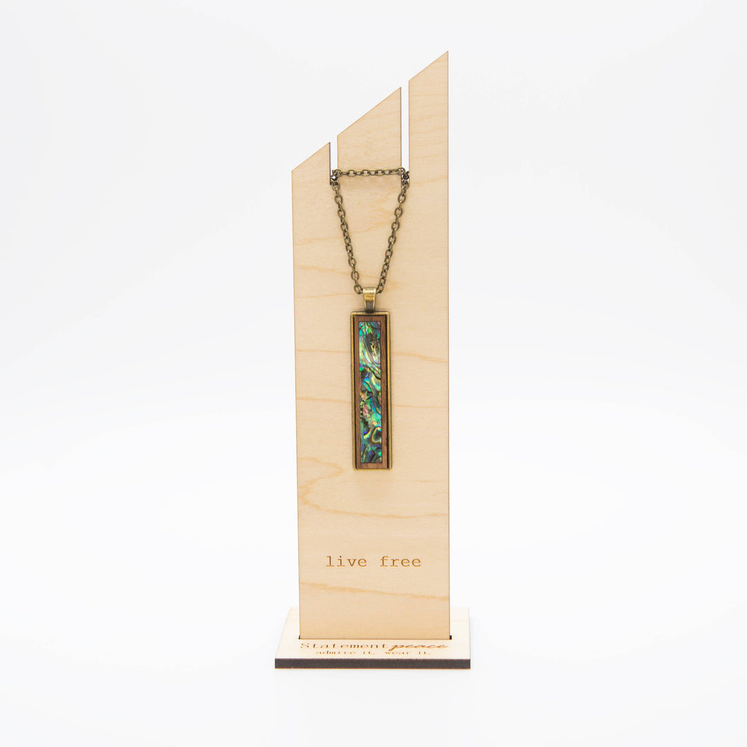 Abalone Narrow Necklace
