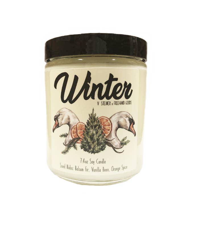 Freehand Goods - Winter Seasonal Soy Candle