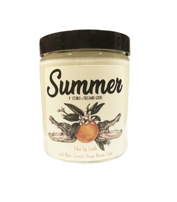Freehand Goods - Summer Seasonal Soy Candle
