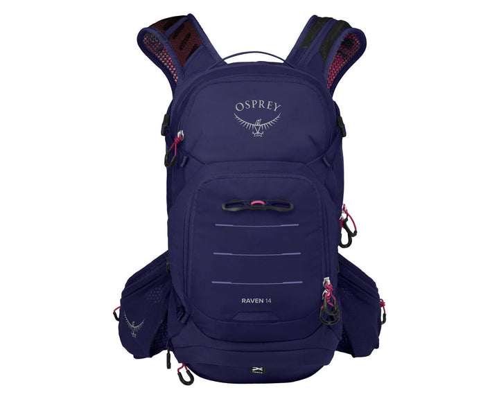 Osprey Raven 14 hydration pack in Deep Fig