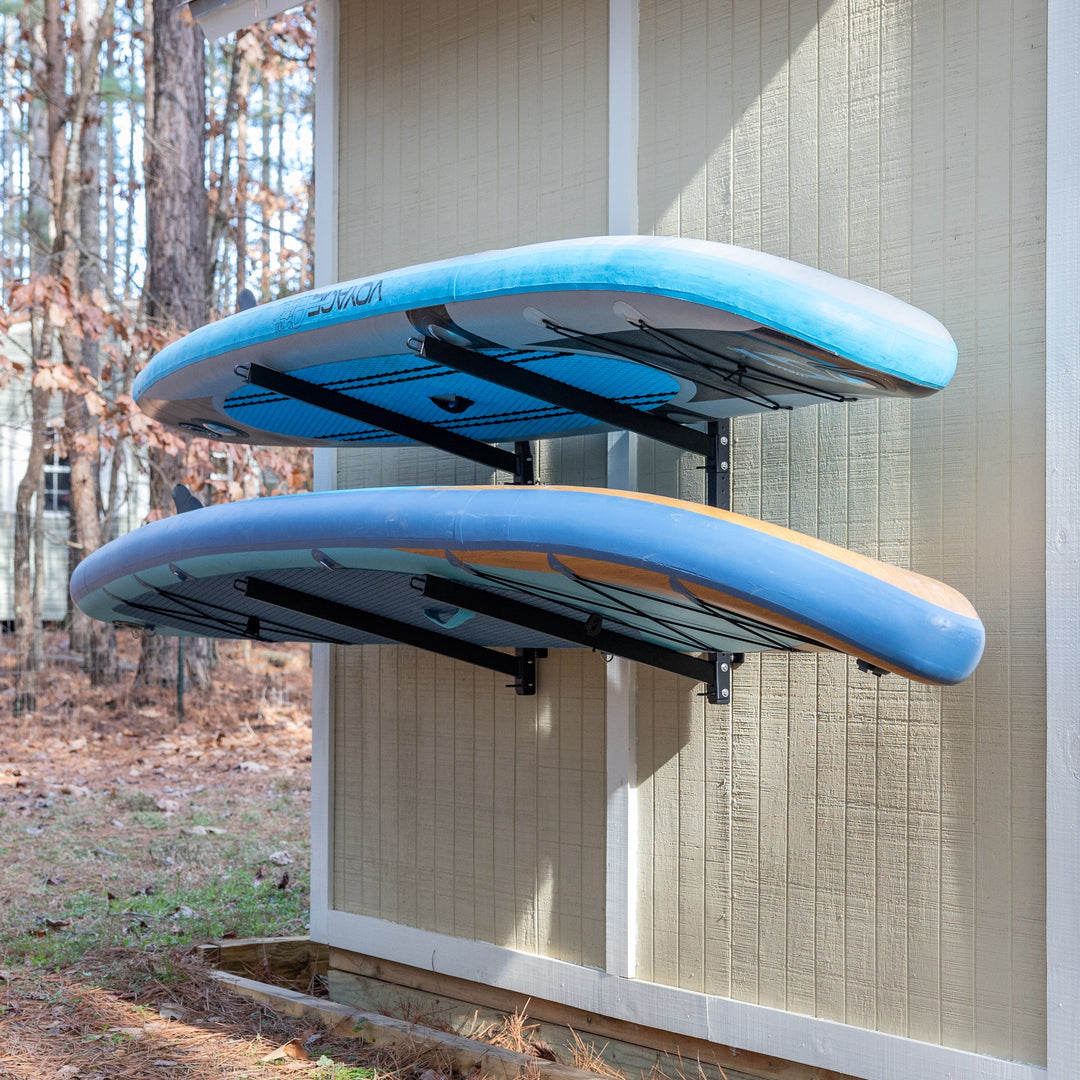 Shenandoah Kayak Storage | Outdoor Adjustable Rack | 2 Levels – Naples ...