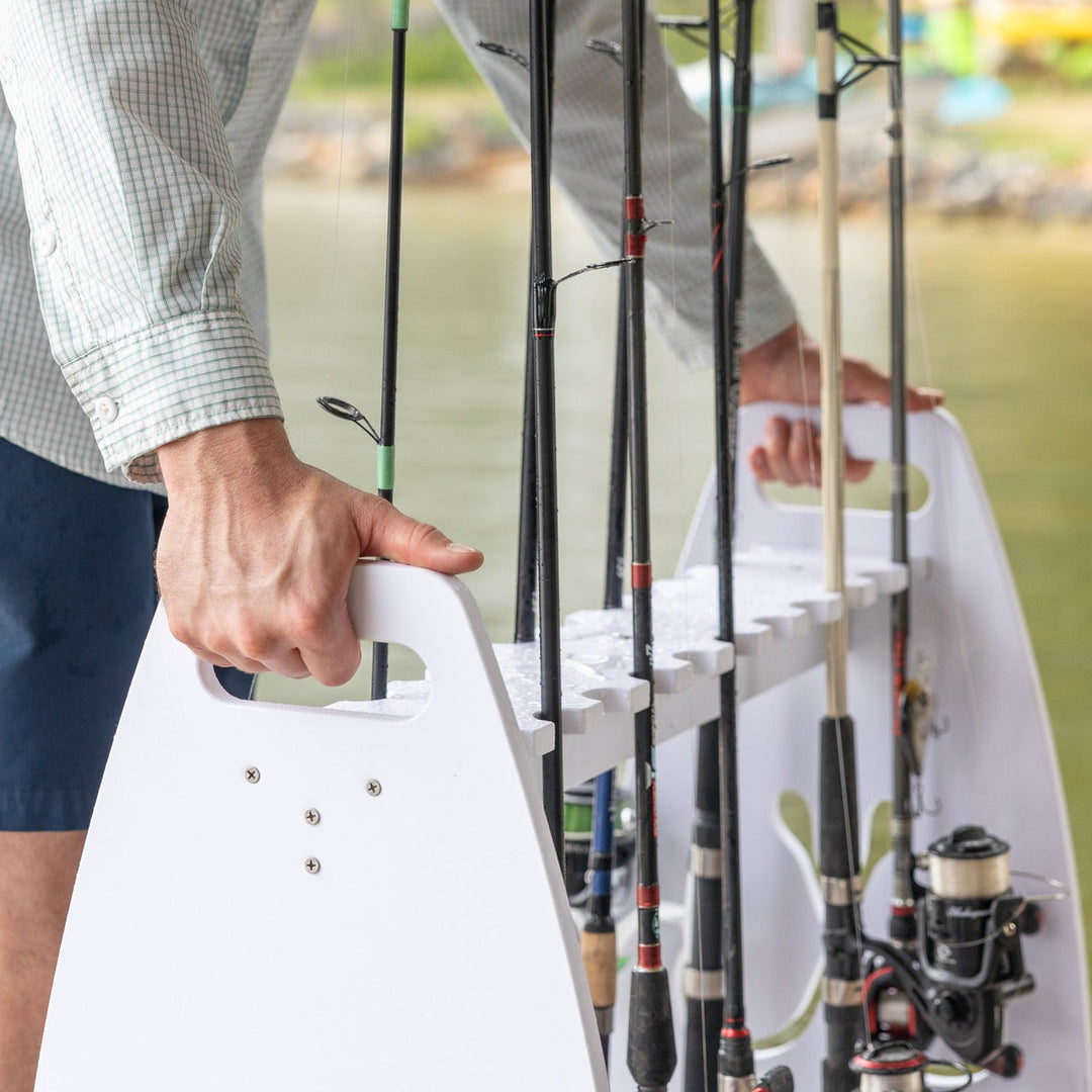 Marlin Fishing Rod Storage Stand | Holds up to 24 Rods Marlin Fishing Rod Storage Stand | Holds up to 24 Rods