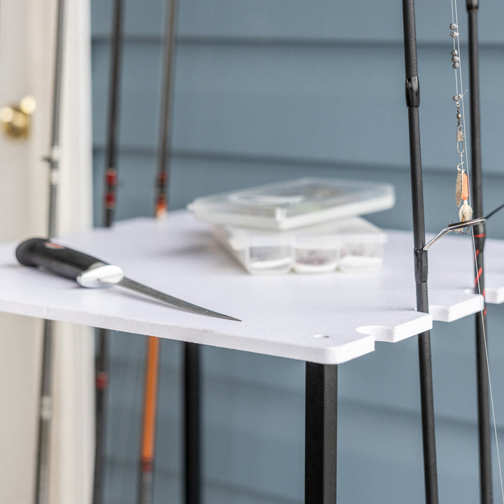 Tarpin Fishing Pole Stand | Holds up to 10 Rods