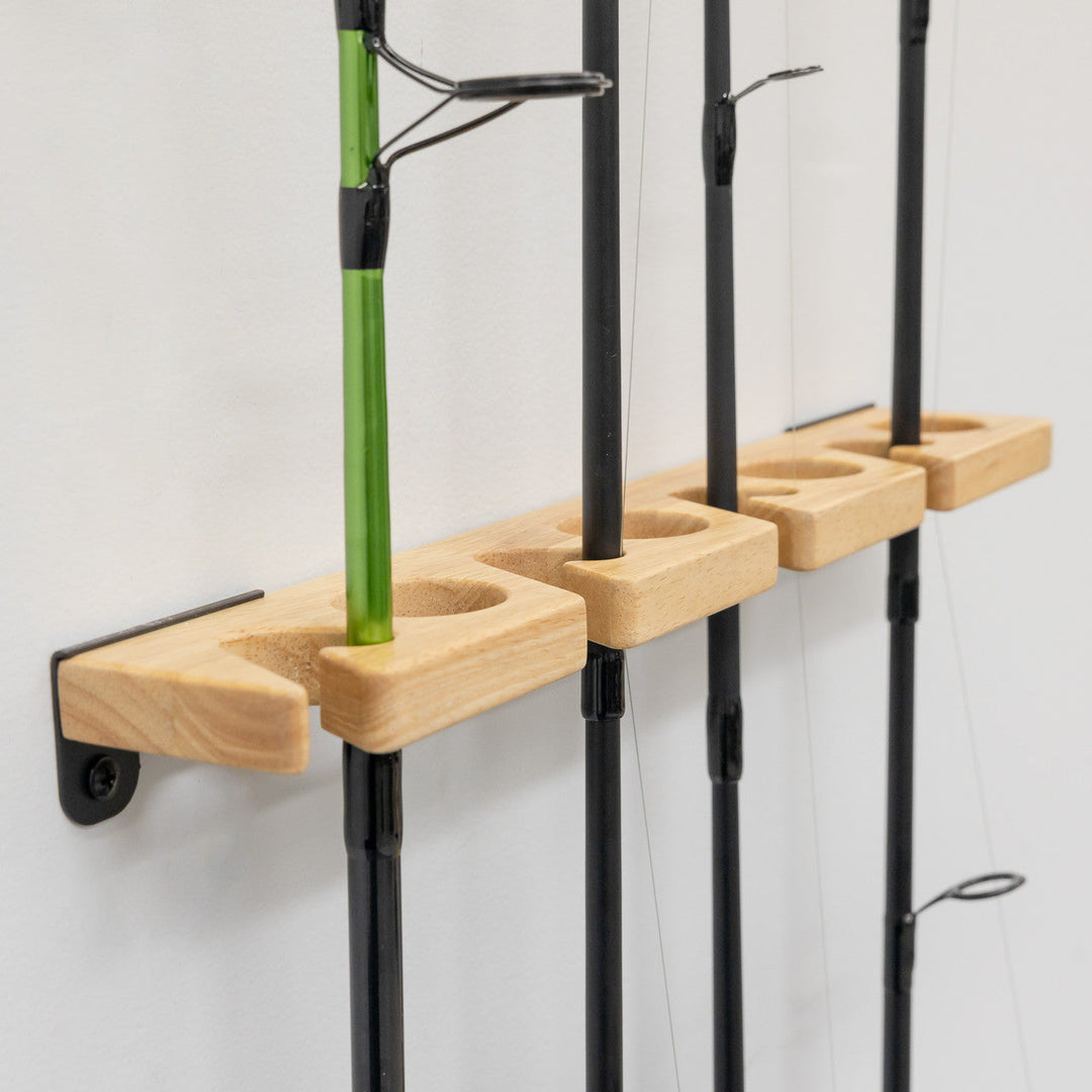 Stillwater Fishing Pole Storage Rack | Holds up to 8 Rods