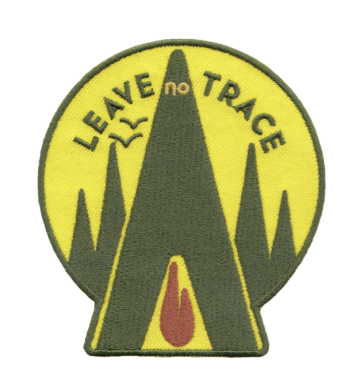 Leave No Trace Iron-on Patch