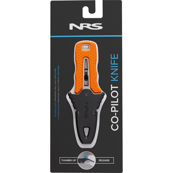 NRS Co-Pilot Knife Color: Flare