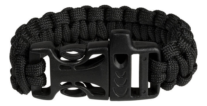 Outdoor Discovery Survival Bracelet With Whistle