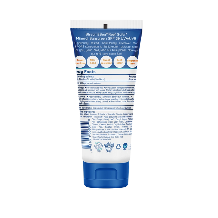 Sport Mineral-Based Sunscreen | Spf 30