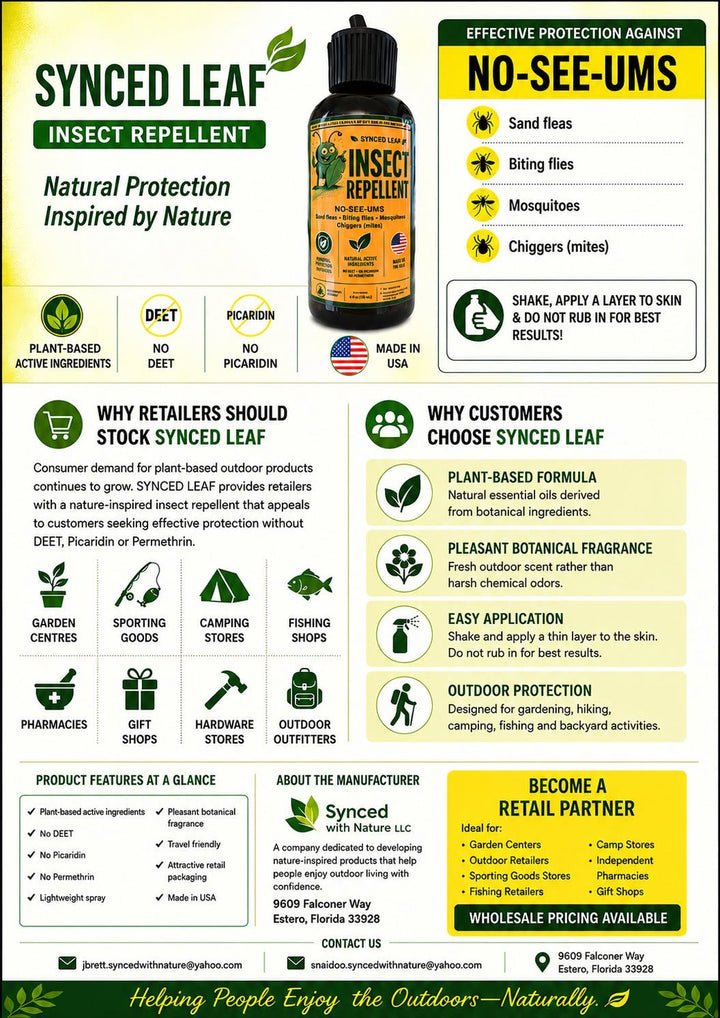 Synced Leaf Insect Repellent