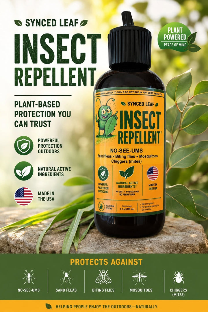 Synced Leaf Insect Repellent