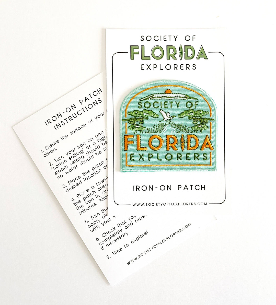 Society of Florida Explorers Iron-on Patch – Naples Outfitters