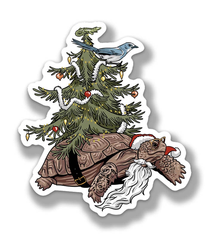Santa Seth Sticker – Naples Outfitters