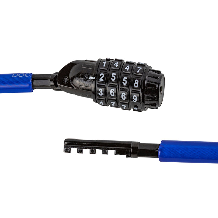 DocksLocks® Anti-Theft Weatherproof Straight Security Cable with Re-settable Combination Lock (5&