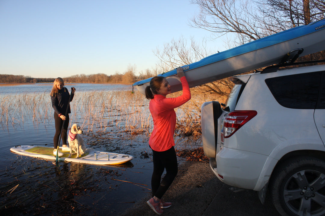 EZ ROLLER™ V-Rack Roof Carrier