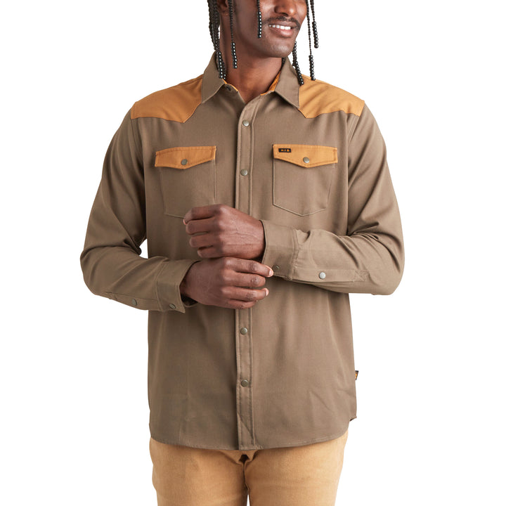 Stockman Stretch Snapshirt