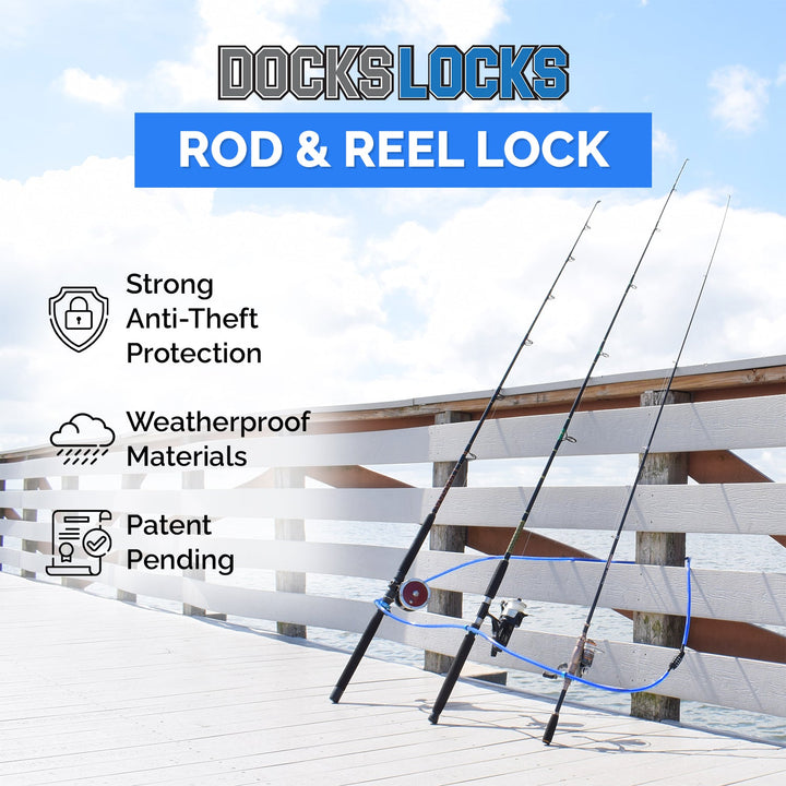DocksLocks Fishing Rod &amp; Reel Lock