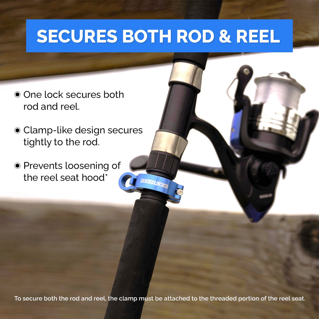 DocksLocks Fishing Rod &amp; Reel Lock