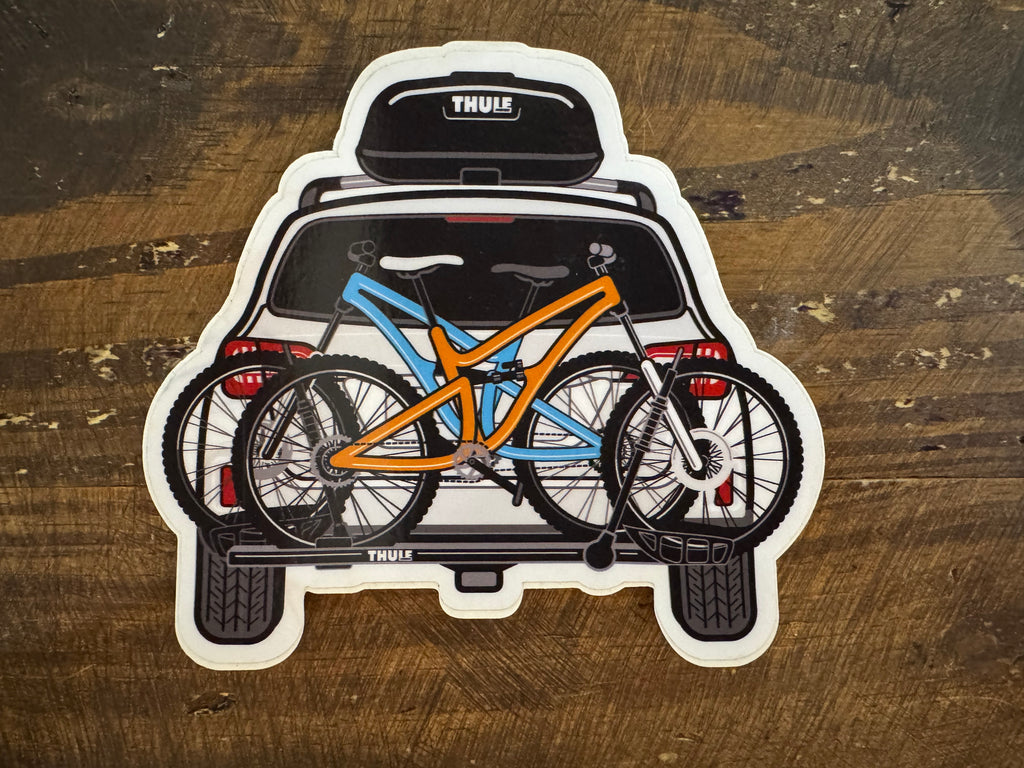 thule aufkleber markise Sticker – Naples Outfitters Throttle Catalinbread Adineko Style:Redwood Rear Wheel