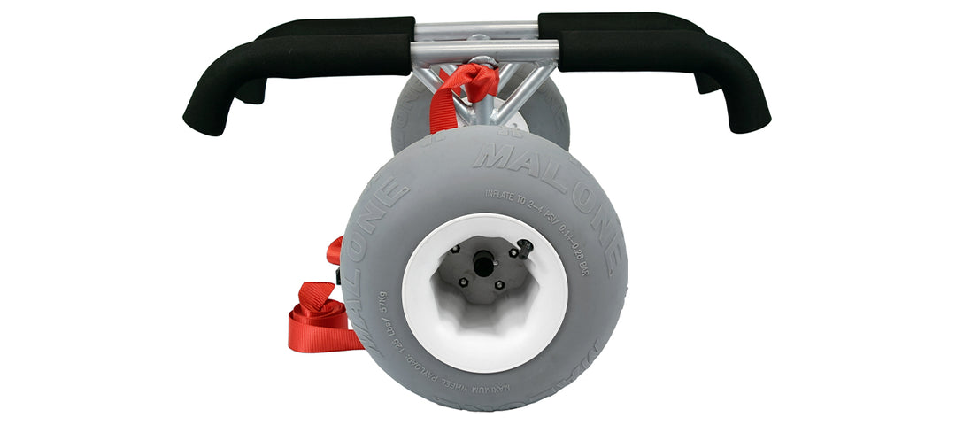 TraverseHD-S Bunk Style Heavy Duty Canoe/Kayak Cart (with balloon beach tires)