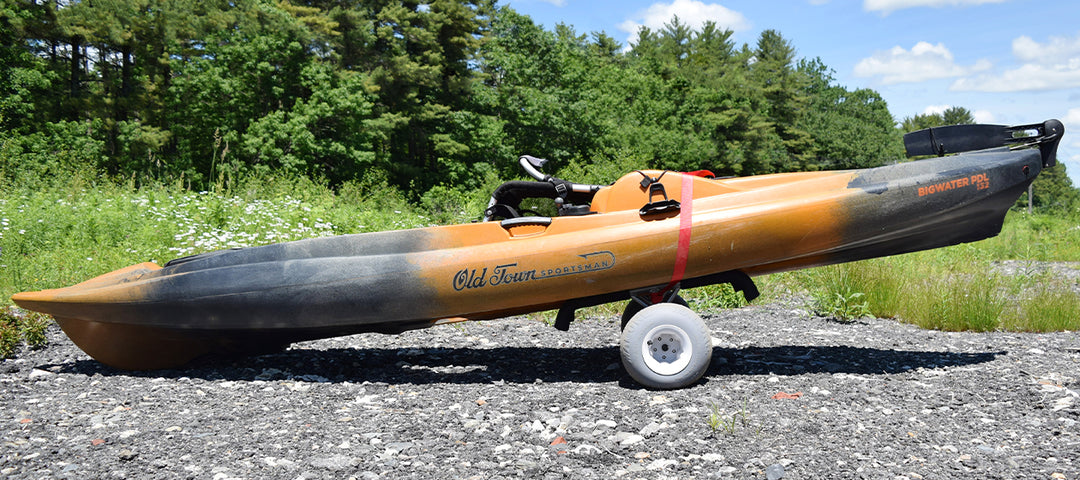 TraverseHD-S Bunk Style Heavy Duty Canoe/Kayak Cart (with balloon beach tires)