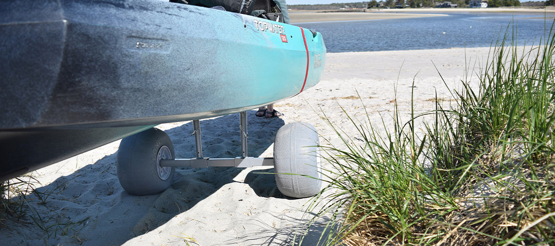 TraverseHD-S Bunk Style Heavy Duty Canoe/Kayak Cart (with balloon beach tires)