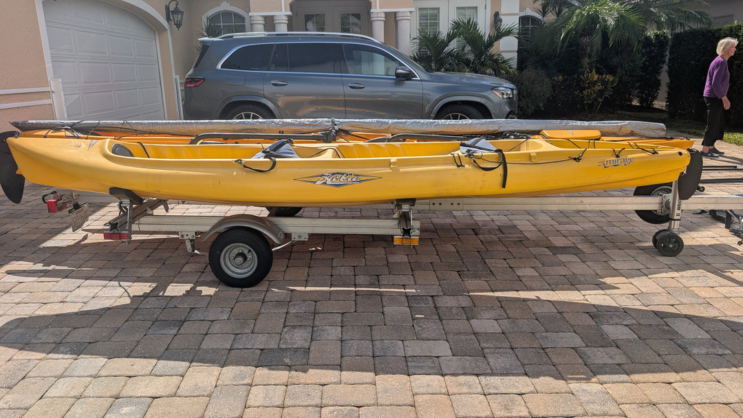 Used 2010 Tandem Island, 2010 Mirage Tandem, Trailer, &amp; Accessories BUNDLE