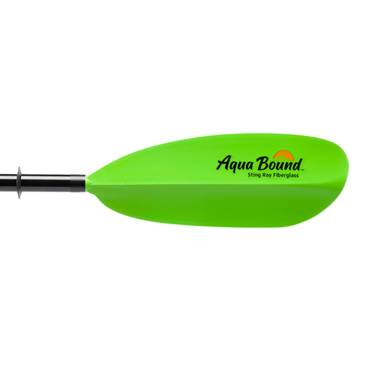 Sting Ray Fiberglass 2-Piece Snap-Button Kayak Paddle