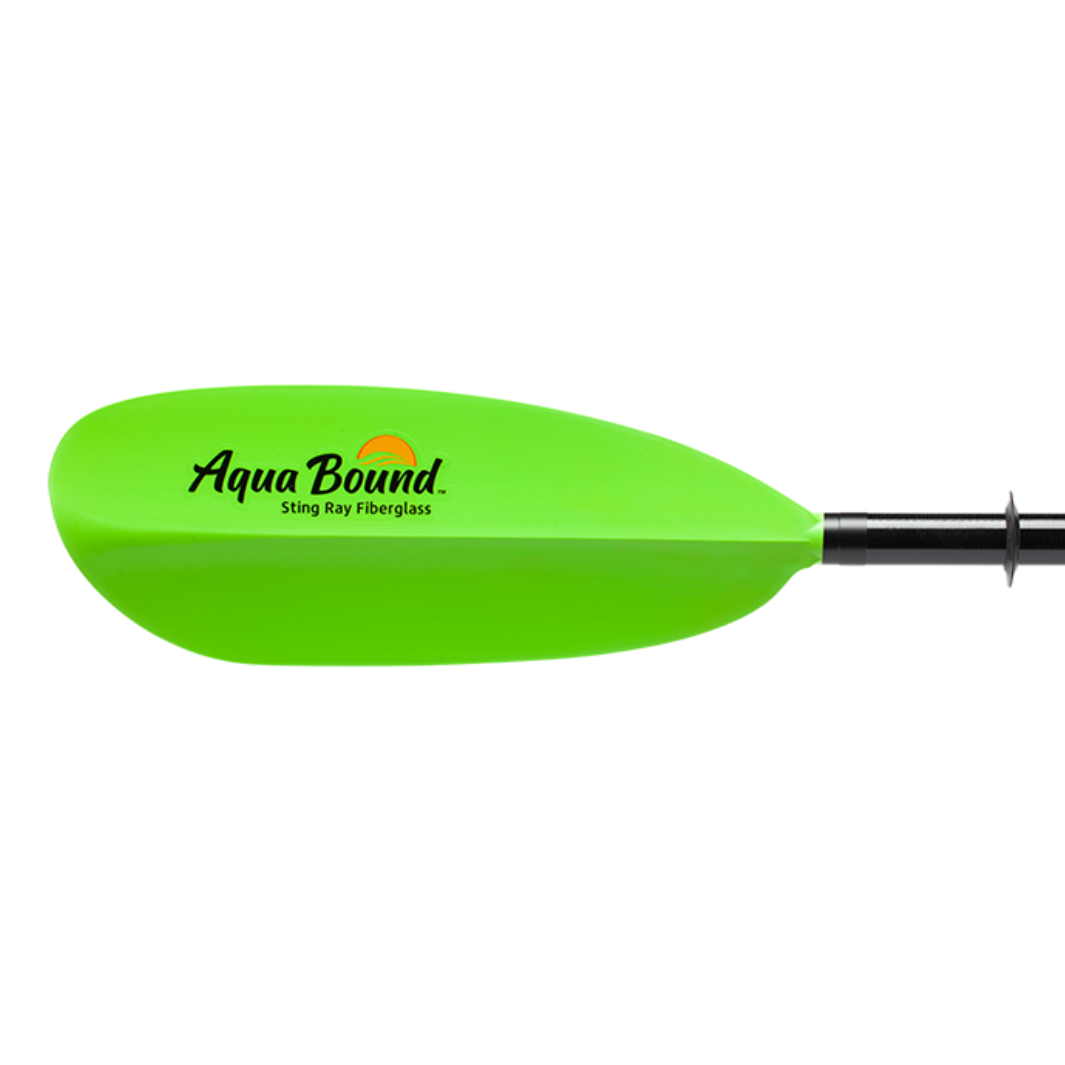 Sting Ray Fiberglass 2-Piece Snap-Button Kayak Paddle