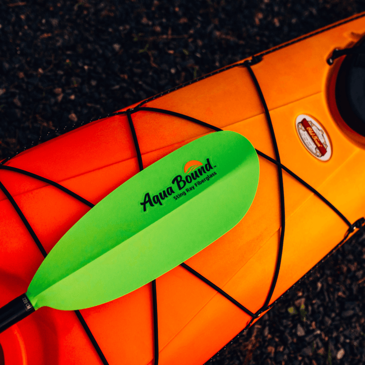 Sting Ray Fiberglass 2-Piece Snap-Button Kayak Paddle