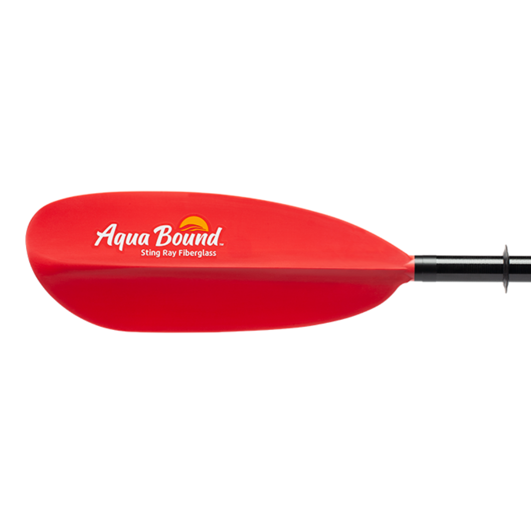 Sting Ray Fiberglass 2-Piece Snap-Button Kayak Paddle