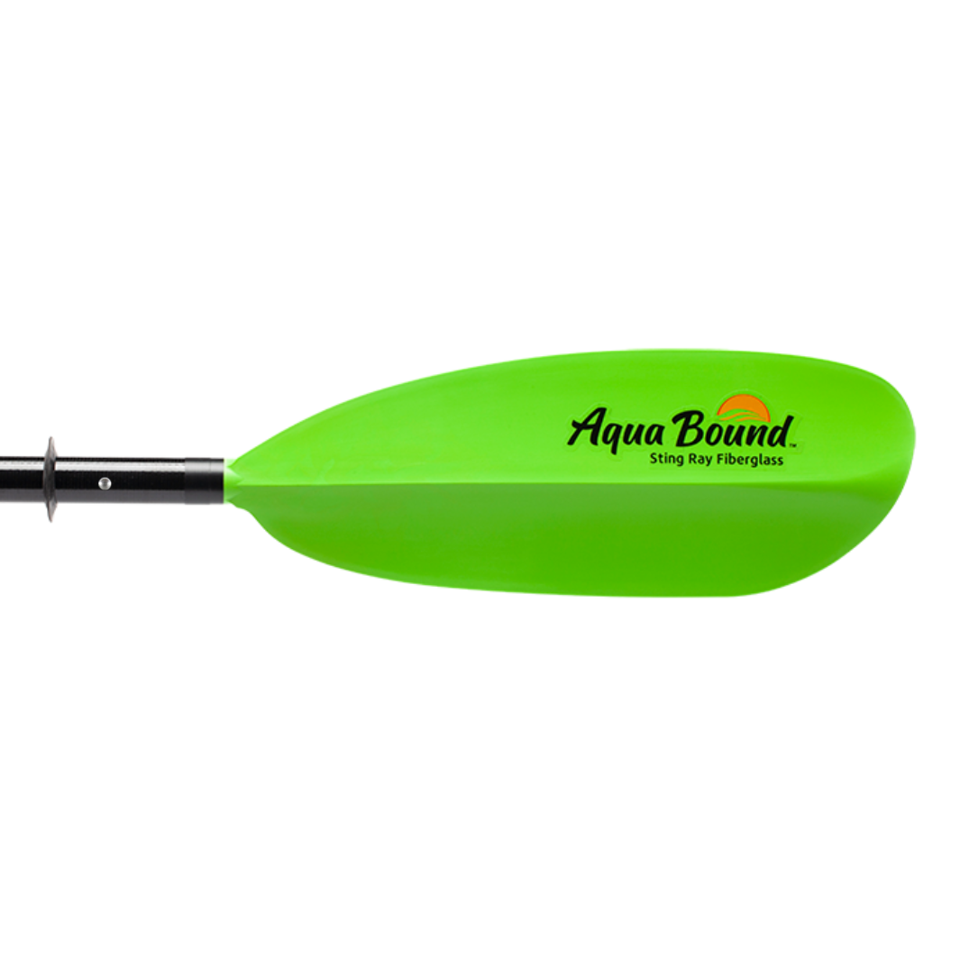 Sting Ray Fiberglass 4-Piece Snap-Button Kayak Paddle