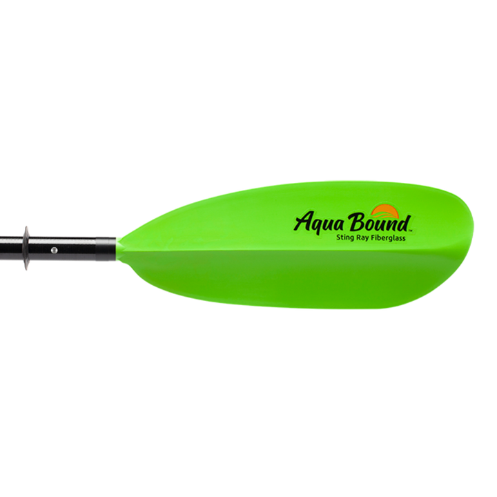 Sting Ray Fiberglass 4-Piece Snap-Button Kayak Paddle