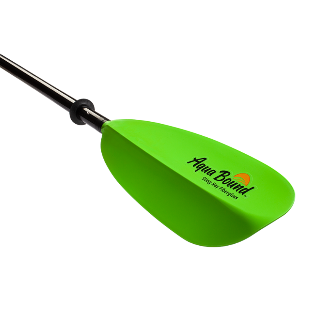 Sting Ray Fiberglass 4-Piece Snap-Button Kayak Paddle