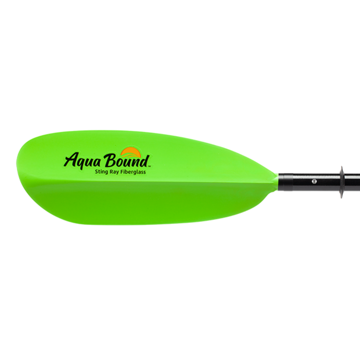 Sting Ray Fiberglass 4-Piece Snap-Button Kayak Paddle