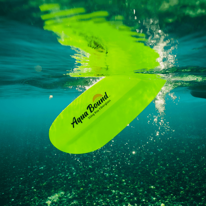 Sting Ray Fiberglass 4-Piece Snap-Button Kayak Paddle