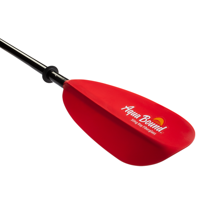 Sting Ray Fiberglass 4-Piece Snap-Button Kayak Paddle